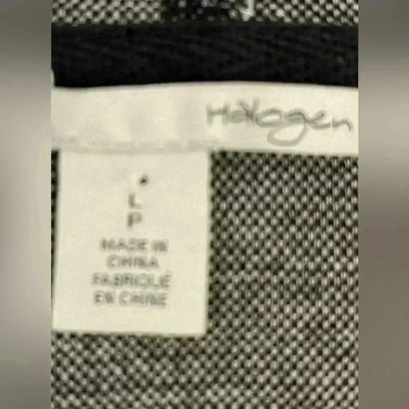 Halogen mini skirt set hooded vest size LP skirt, size ML in good condition - Picture 6 of 14